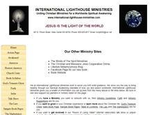 Tablet Screenshot of international-lighthouse-ministries.com